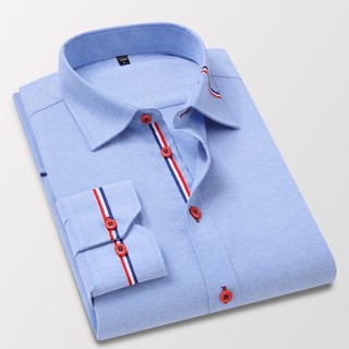 Floral Camisas De Moda Impressas De Manga Comprida Casual Para Homens Colarinho Novo Camisa De Vestido Masculino Fino E Com Roupa Coreana