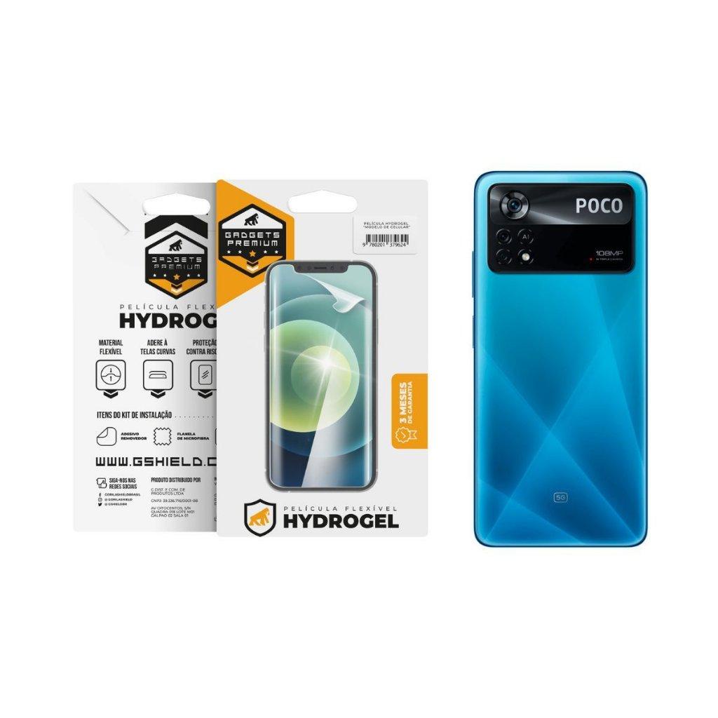 Película para Xiaomi Poco X4 Pro 5G - Traseira Hydrogel HD- Gshield em Oferta na Shopee