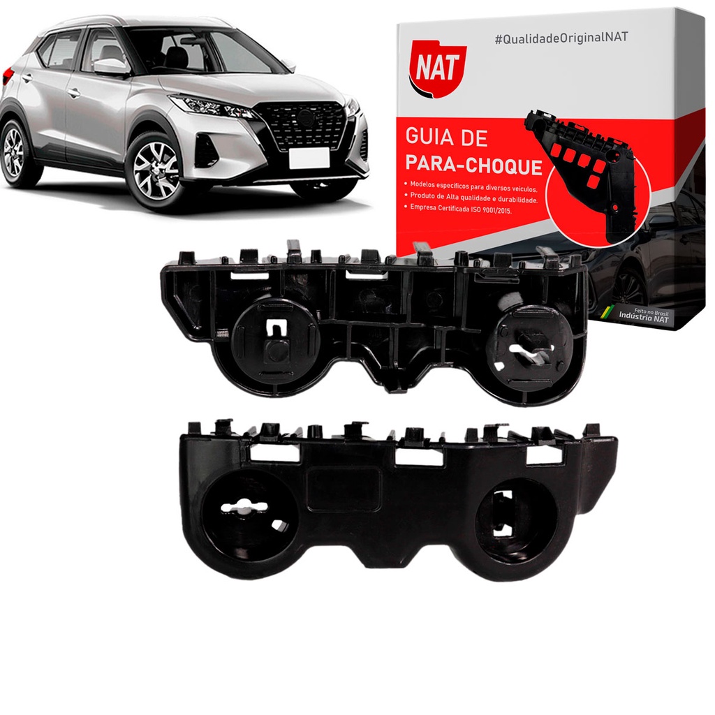 Suporte Guia Parachoque Kicks 2016 Até 2021 Dianteiro em Oferta na Shopee