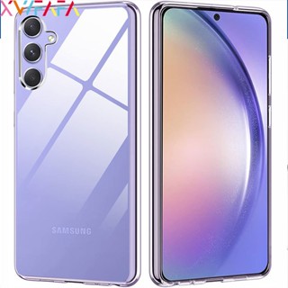 Para Samsung S23 S21 S20 FE A25 A24 A23 A14 5G Capa De Telefone Ultra Fina E Transparente Traseira De Silicone TPU Macia