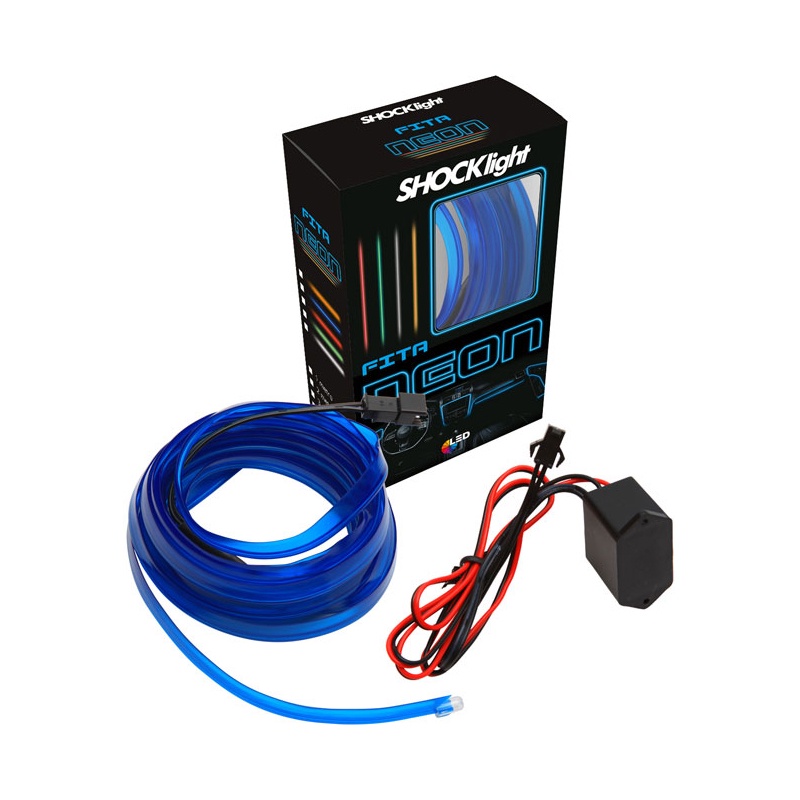 Fita Led Luz Interna Neon Painel 3 Metros Tunning Carro - Spare Parts and Accessories for Vehicles