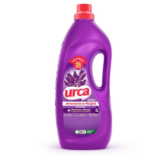 Amaciante Para Roupas Urca Lavanda - 2L em Oferta na Shopee