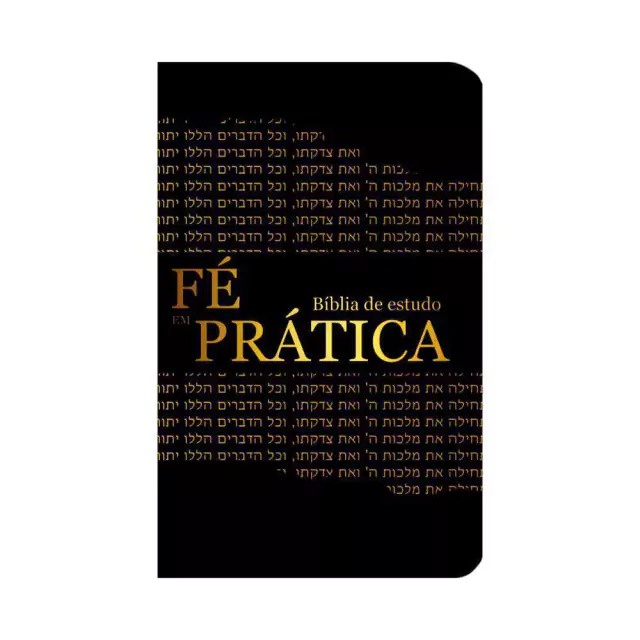 Bíblia de Estudo Temática | RC | Harpa | Letra Grande | Fé em Prática | Preta em Oferta na Shopee