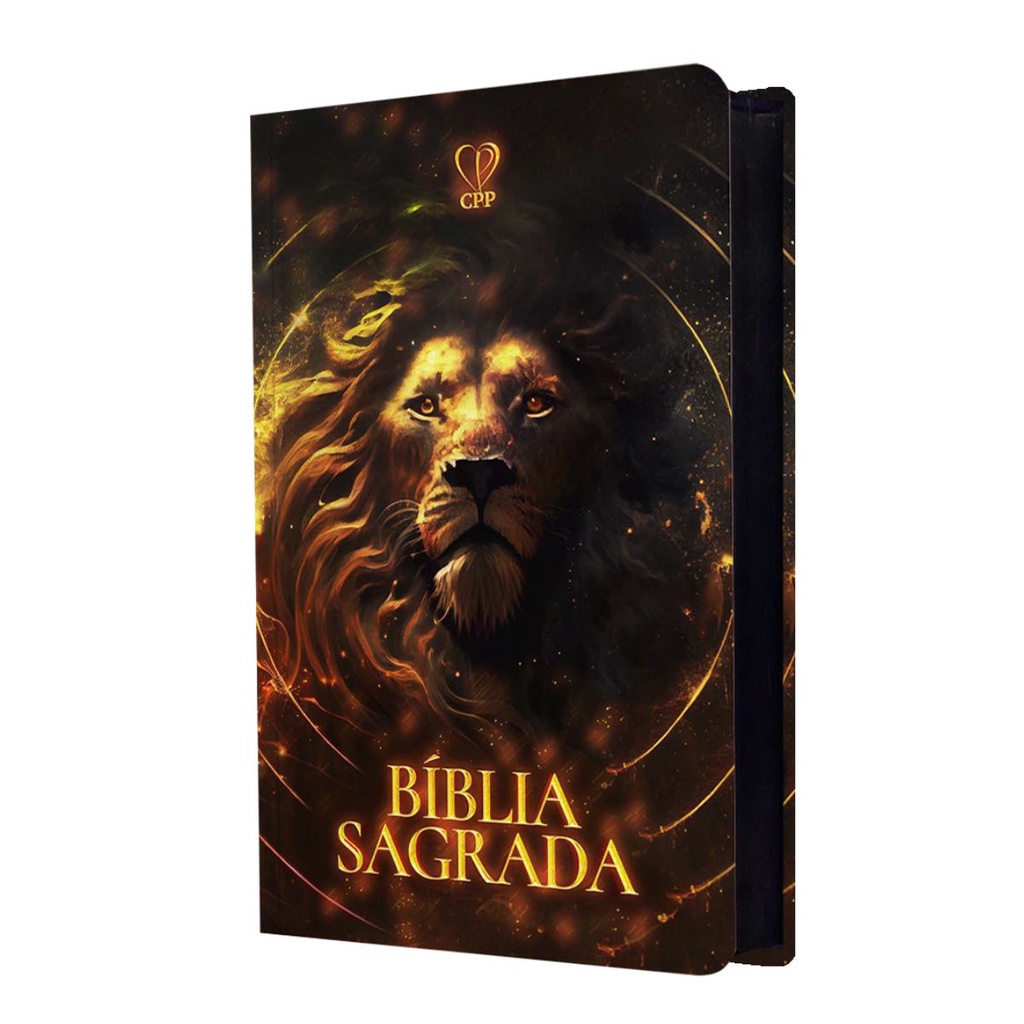 Bíblia Sagrada | NVI | CAPA DURA | Leão Épico | Editora Cpp