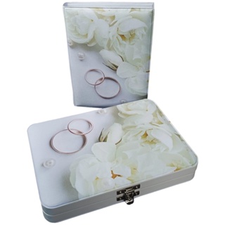 Álbum Maleta Enlace Matrimonial Casamento Para 80 Fotos 15x21 em Oferta na Shopee