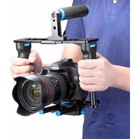Estabilizador Gaiola Yelangu Dslr Cage C2 1/4 3/8 Aluminio