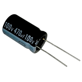 Kit 5 Unidades Capacitor Eletrolítico 470uF / 100V em Oferta na Shopee