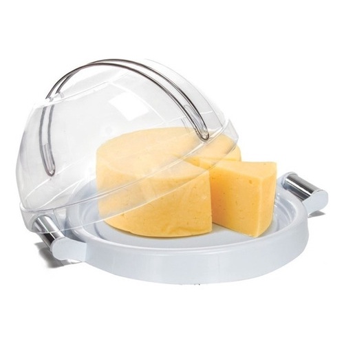 Pote Porta Queijo Queijeira Mesa Cozinha Acrilica Gourmet