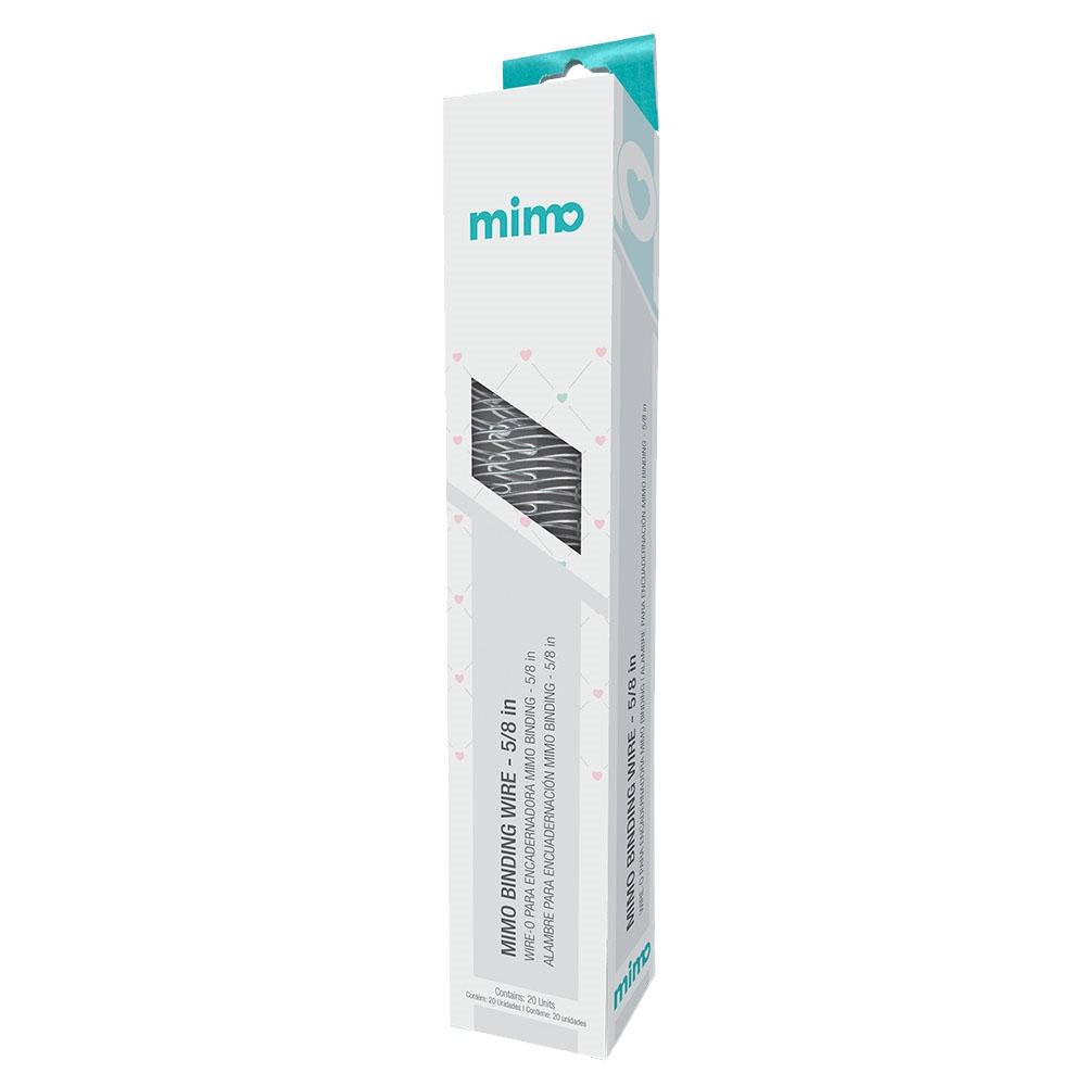 Wire-o para Encadernadora Mimo Binding  - Prata - 5/8 in - 20 Unids em Oferta na Shopee