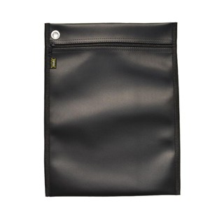Malote grande com zíper 40x30cm preta Goodie