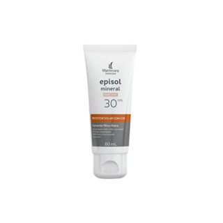 Mantecorp Episol Mineral Protetor Solar Facial com Cor FPS30 60ml