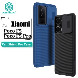 Nillkin CamShield Pro Capa Para Telefone POCO F5 Pro F5 Câmera Proteção Deslizante Traseira Dura À Prova De Choque PC em Oferta na Shopee