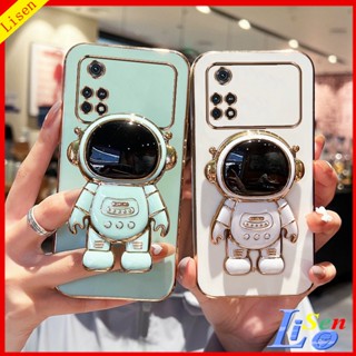 Capinha Poco X4 Pro 5G/ M4 PRO/M5/X5 Pro 5G/X3 PRO/X3 NFC/F3/M3 PRO 5G Caixa De Telefone Com Suporte Para Astronauta YHY