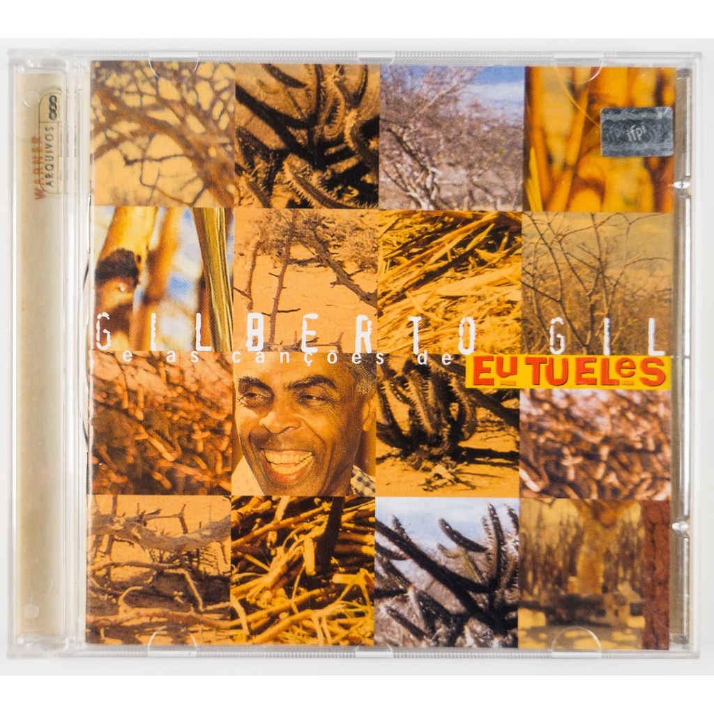 CD Gilberto Gil As Canções de Eu Tu Eles MPB