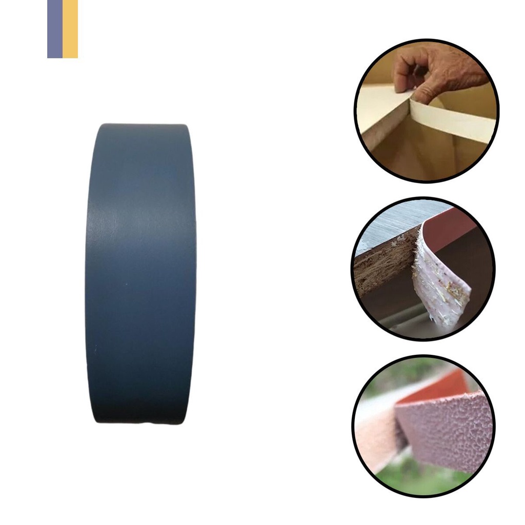 Fita de Borda Para Madeira Azul Secreto Duratex 22mm X 20m Acabamento Moveis