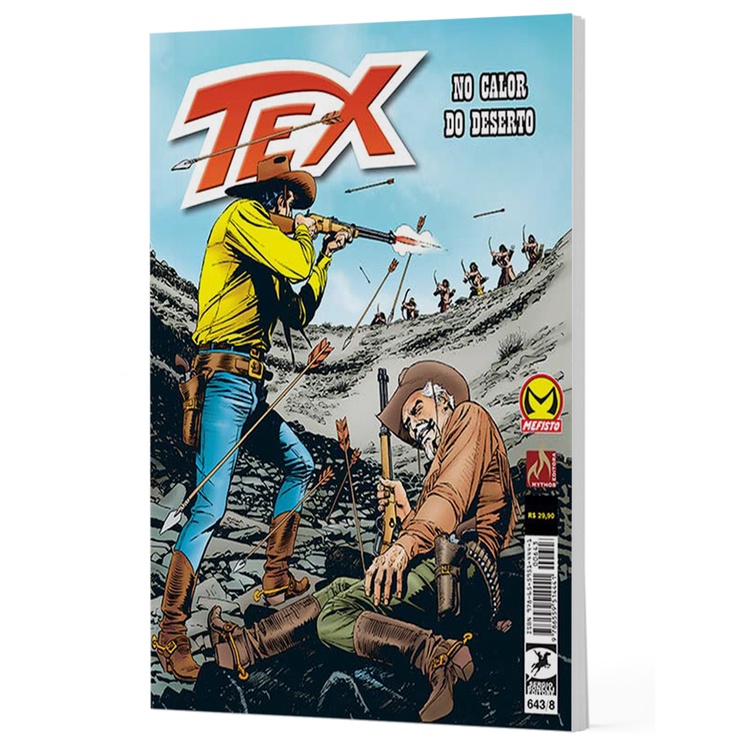 Livro - Tex 643 - No calor do deserto - Novo/Lacrado