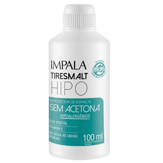 Removedor De Esmalte Sem Acetona Tiresmalt Hipo 100Ml