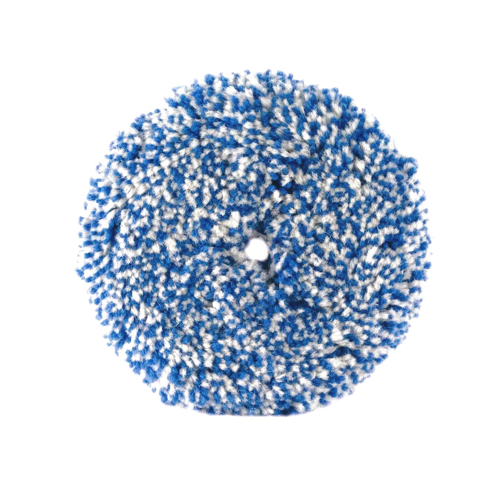 Boina de Lã Pirulito Azul Rotativa Rupes Corte 5"