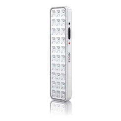 Iluminação de Emergência C/30 LEDs 2W Bivolt Branco Frio ELGIN