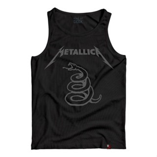 Camiseta Regata Metallica Banda De Rock Camisa Heavy Metal