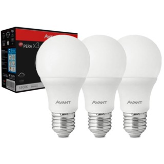 Kit 3 Lâmpada 15w Bulbo Soquete E27 Bivolt Casa Comércio
