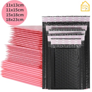 Envelopes De Correio Pretos Cor-De-Rosa Acolchoados/Saco Auto-Vedante Envio À Prova D'água em Oferta na Shopee
