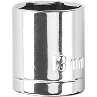Soquete Sextavado em Cromo Vanádio 13mm com Encaixe 1/4 Pol.
