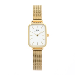 Relógio Feminino Dourado Saint Germain Square Chelsea Gold em Oferta na Shopee