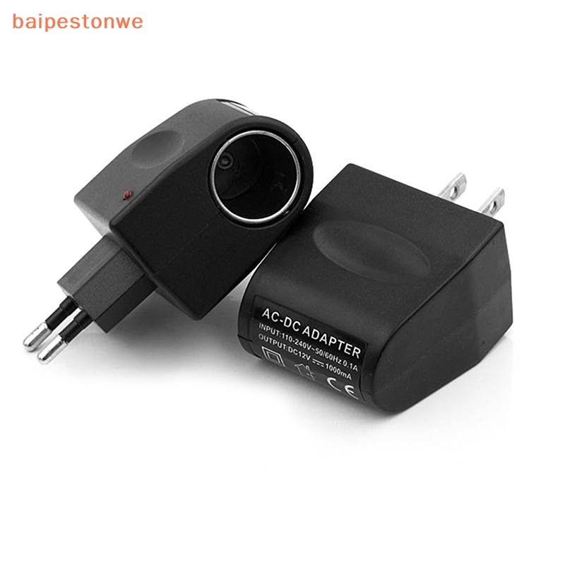 [Plug De Conversão Universal 220V AC Para 12V DC Adaptador De Alimentação Carro Conversor De Tomada