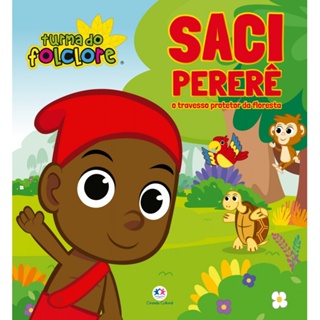 Livro Literatura infantil Turma do Folclore - Saci em Oferta na Shopee