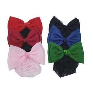 Kit 5 Laços Rede Coque Reforçada Profissional Balé Clínica Recepcionista Mercado Uniforme em Oferta na Shopee