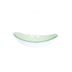 CUBA DE VIDRO OVAL 55CM BRANCA