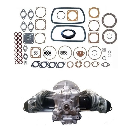 Jogo Junta Motor Com Retentor Sabo Fusca 1300 1500 1600 A Ar