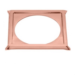 Porta Grelha Ralo Click 10x10 Suporte Rose Gold Inox