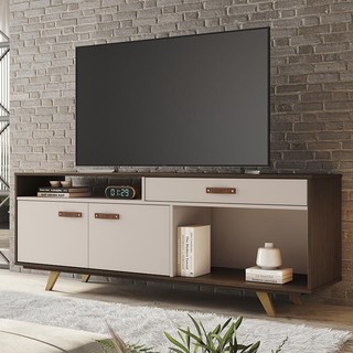 Rack Sala Impar TV até 65 Polegadas c/ 1 Gaveta 2 Portas em Oferta na Shopee