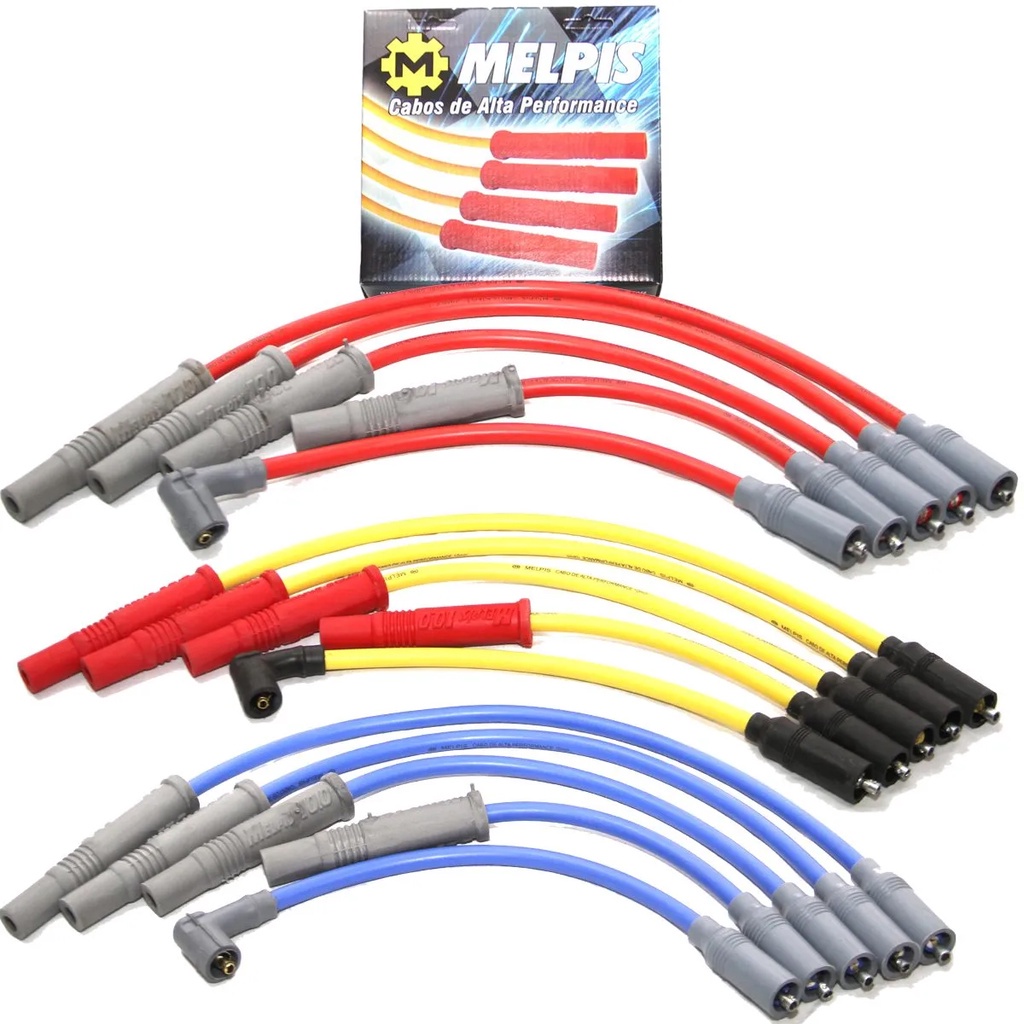 Cabo De Vela Apolo 1.8 Motor Ap Carburado 100% Silicone 10mm