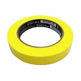 Fita Crepe Automotiva de Alta Performance Rapifix Amarela -18x40mm