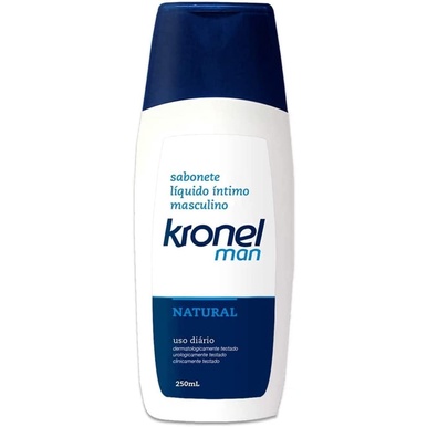 Sabonete Líquido Ìntimo Masculino Kronel Man Natural 250 Ml