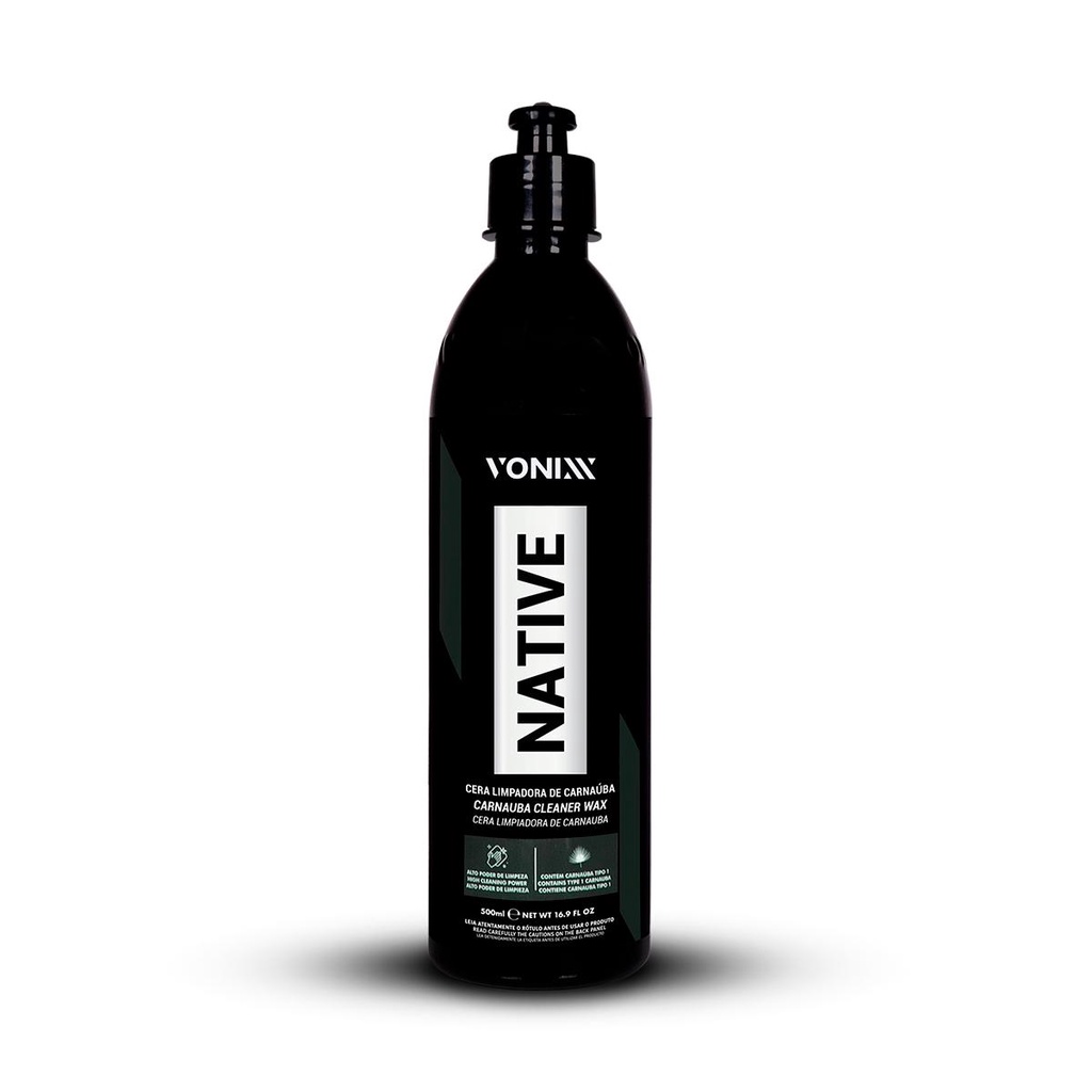 Cera Native Brazilian Carnaúba Cleaner Wax 500ml Vonixx-Und
