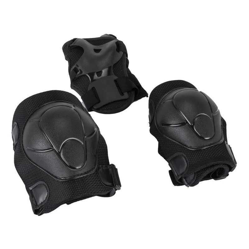 Kit de Proteção Juvenil Tamanho G Skate Patins Segurança Esporte Joelheira Cotoveleira Munhequeira