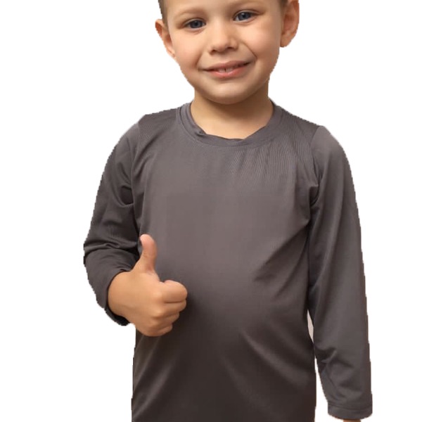 Camisa Termica Infantil Segunda Pele Proteção Uv50 Criança