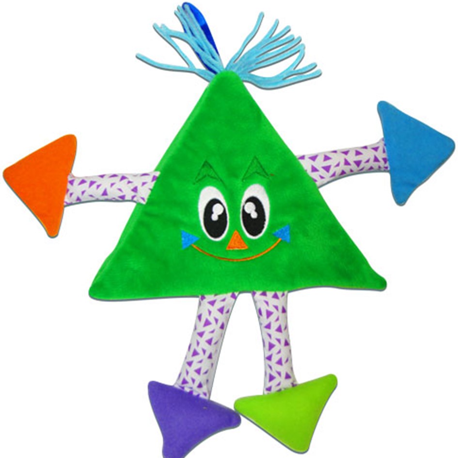 Livro De Pano Formas Divertidas - Triângulo