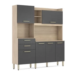 Kit Cozinha Select com 6 Portas e 2 Gavetas Demóbile