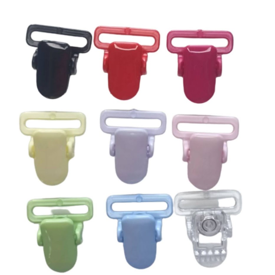 10 Prendedores de Chupeta, 30x35mm em Oferta na Shopee