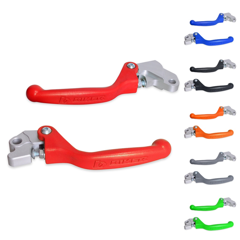 Manete Retrátil Honda Crf 230 Crf 250f Gp-6 Biker Lançamento em Oferta na Shopee