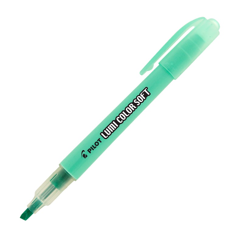 Pincel marca texto Lumi Color Soft Verde Pastel Pilot - Stationery