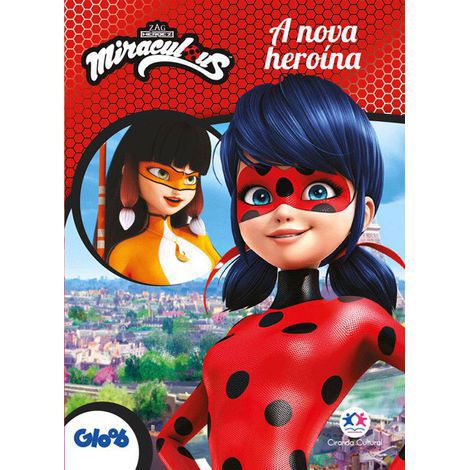 Kit com 8 livros - As aventuras de Ladybug Heroína em Oferta na Shopee