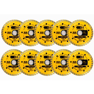 Kit 10 Discos Diamantado Turbo 4