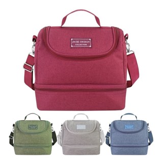 Bolsa Térmica Com Alça Feminina Trabalho Academia Lancheira