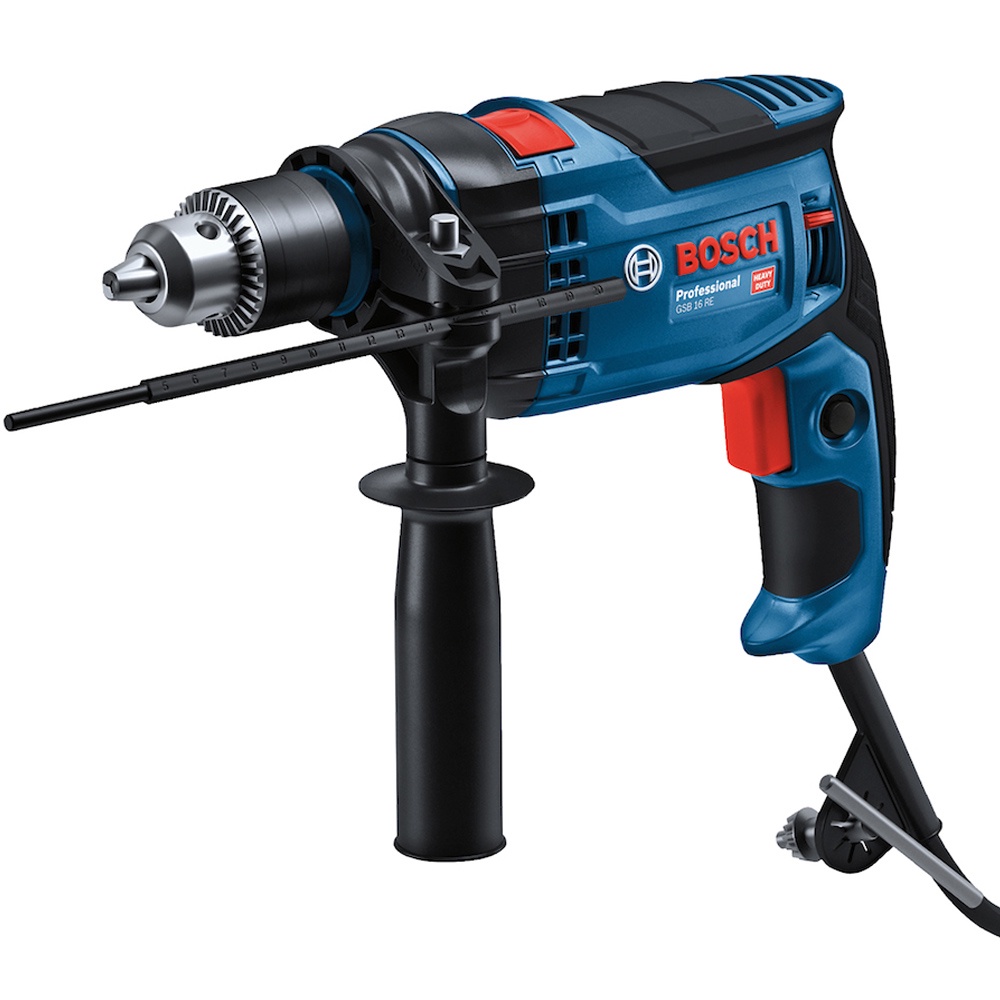 Furadeira de Impacto GSB 16 RE Bosch 850W 1/2" em Oferta na Shopee